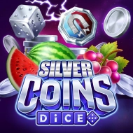 Silver Coins Dice